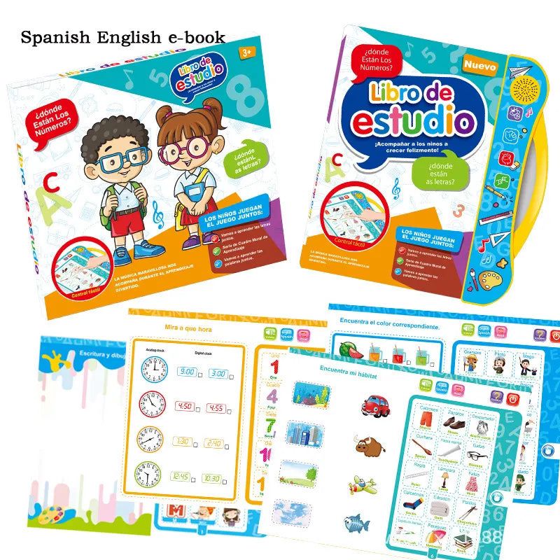 Miniatura 4 de Libro de estudio con sonido para niños